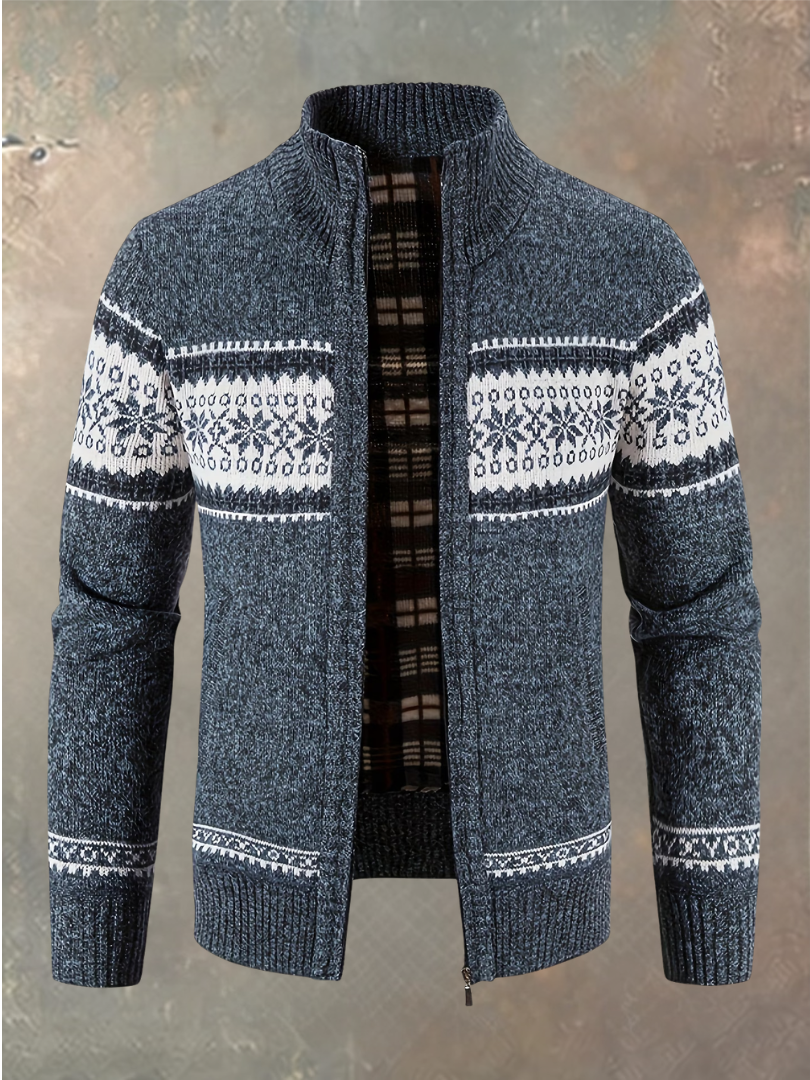 Gerran – Bequeme Strickjacke Mit Reißverschluss