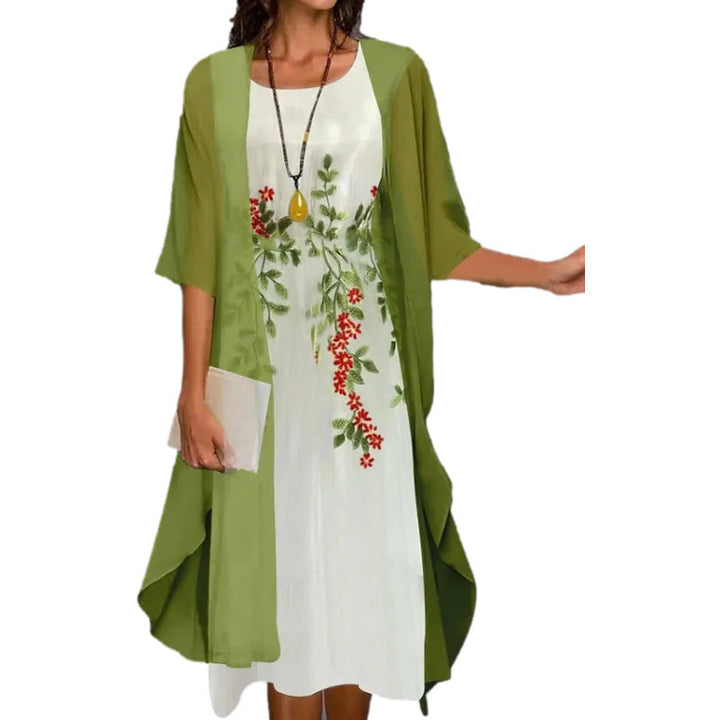 Venolia – Zweiteiliges Kleid Mit Blumenmuster