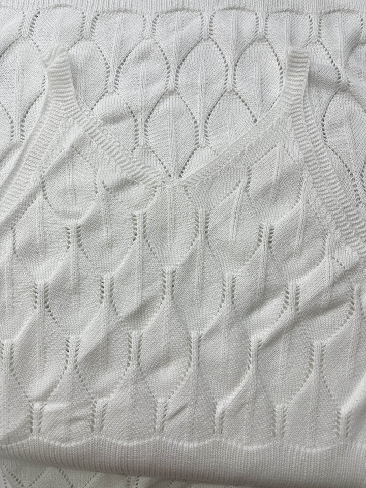 Luciana - Ärmelloses Langes Strickkleid Im Mantelstil