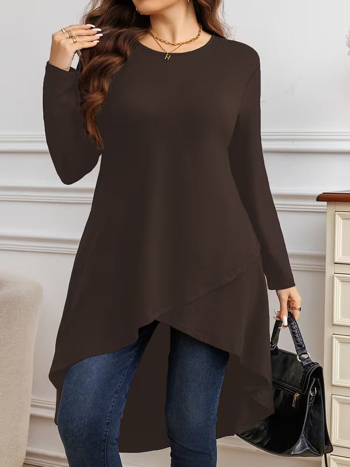 Neasa – Elegantes Langarm-T-Hemd