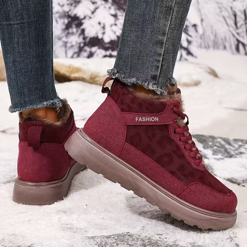 Elizia – Schnürschuhe Mit Dicker Sohle