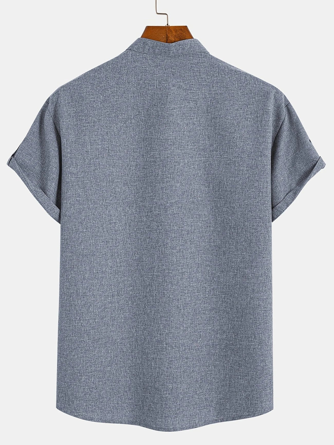 Elliott – Elegantes Kurzarm Hemd Mit Stehkragen