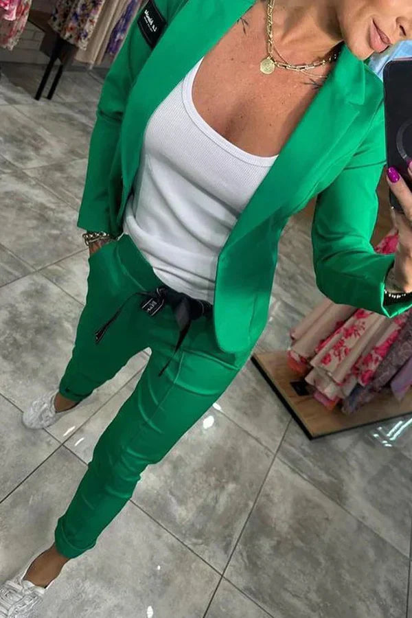 Jocelyne - Elegant Blazer Und Hosen Setzen