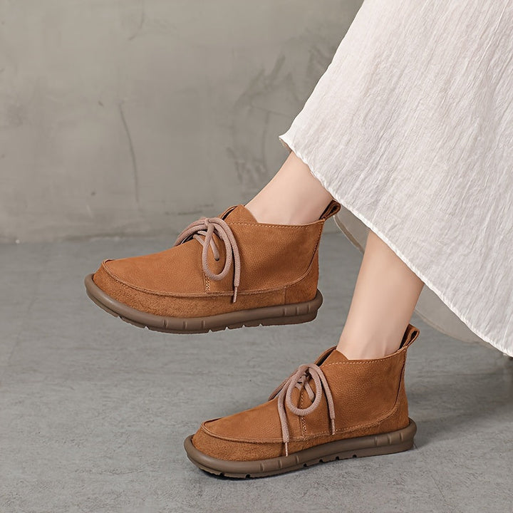 Lirinda – Lederstiefeletten Mit Schnürung