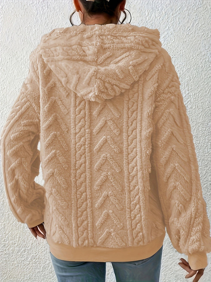 Andrine – Langärmelige Kapuzenjacke