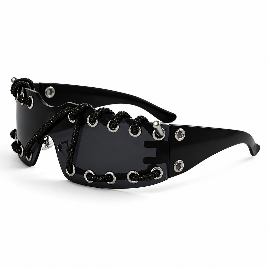 ChainShade - Modische Sonnenbrille Mit Nieten