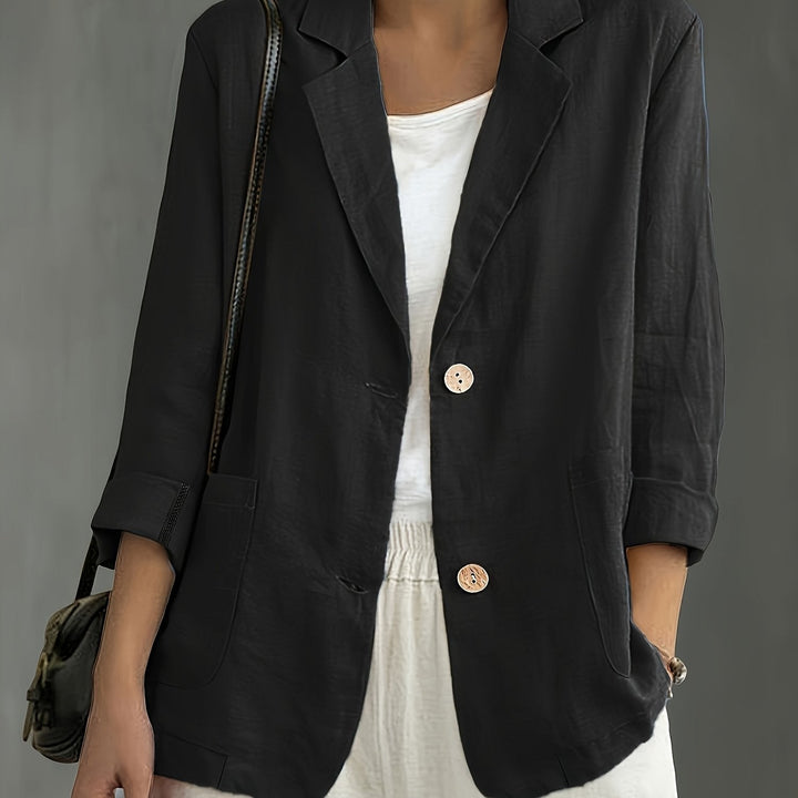 Jayde - Eleganter Baumwollblazer