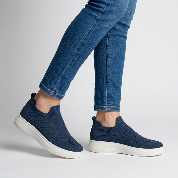 Yulina – Bequeme Turnschuh Mit Plateausohle