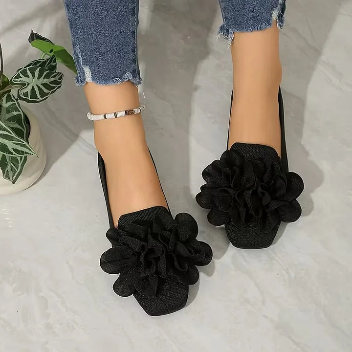 Catriona – Mary Jane Ballerinas Mit Blumenmuster