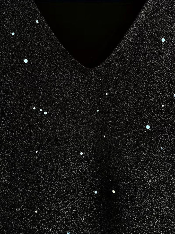 Eglantina – Midikleid Mit Aufwendigen Stickereien Und Perlen