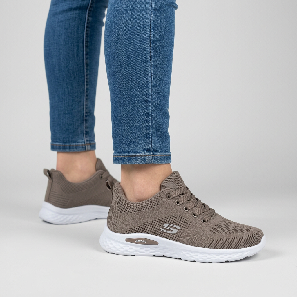 Alixia - Bequeme Sneaker Mit Schnürung