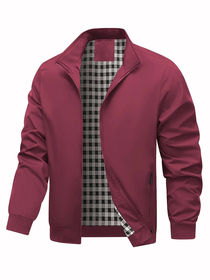 Charith - Lässige Langarm Jacke Mit Reißverschluss