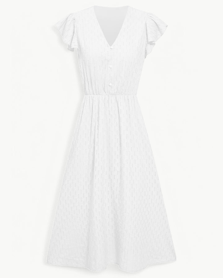 Julieta – Midikleid Mit Rüschenärmeln