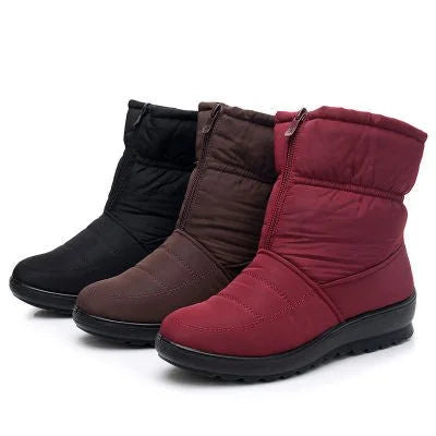 Afonia – Wasserabweisende Schneestiefel Mit Reißverschluss