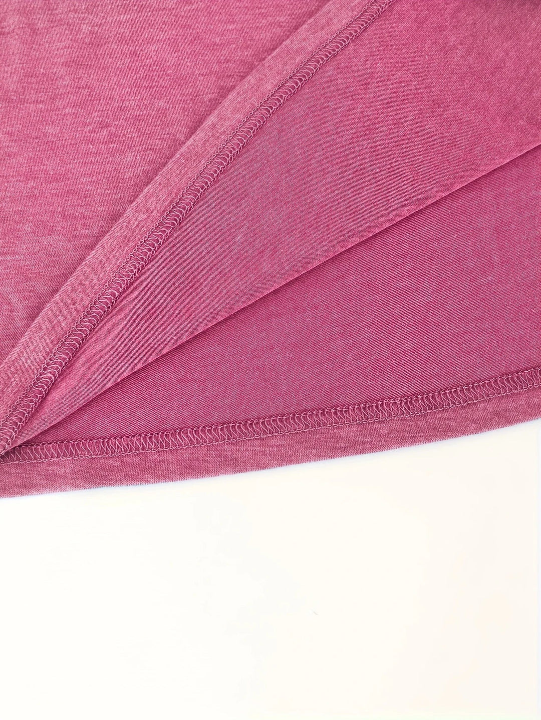 Kizzy – Atmungsaktives T-Hemd Mit Blütenblättern An Den Ärmeln