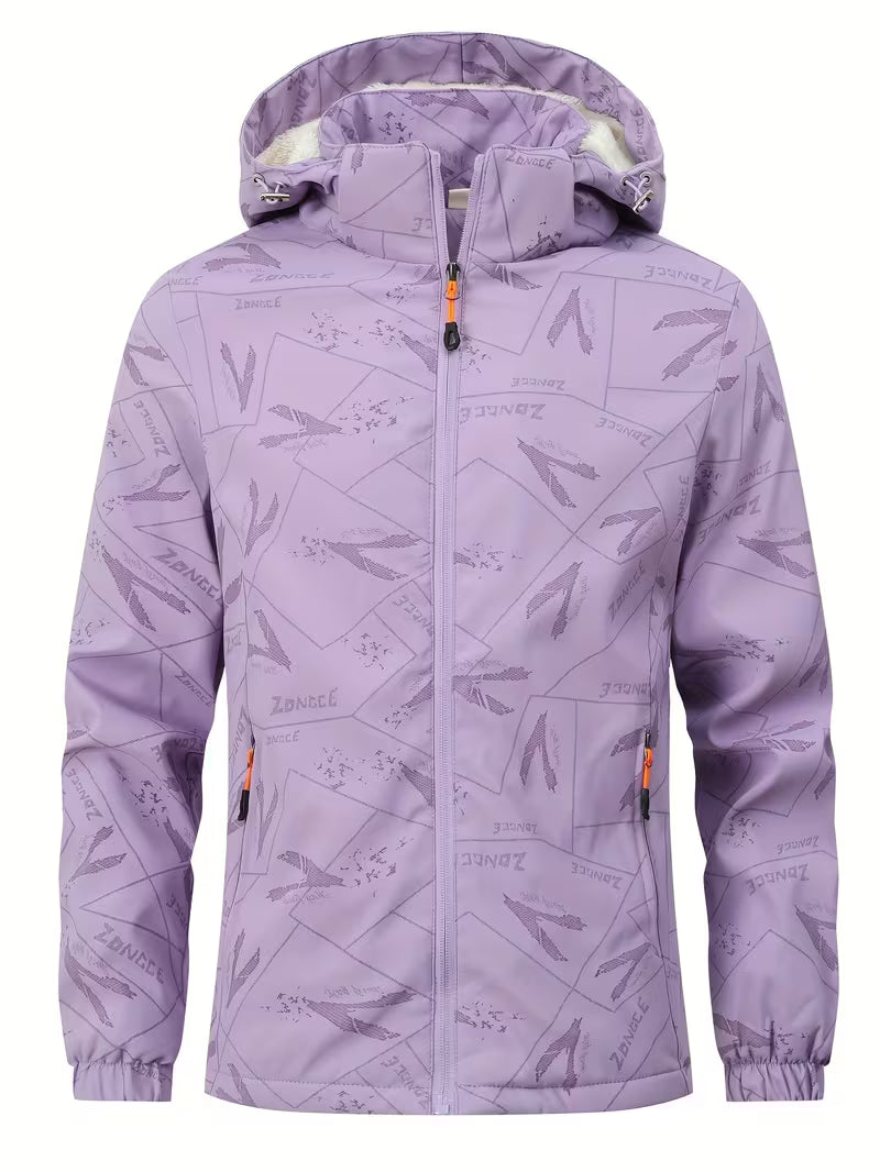Karan – Kapuzenjacke Mit Fleece Futter