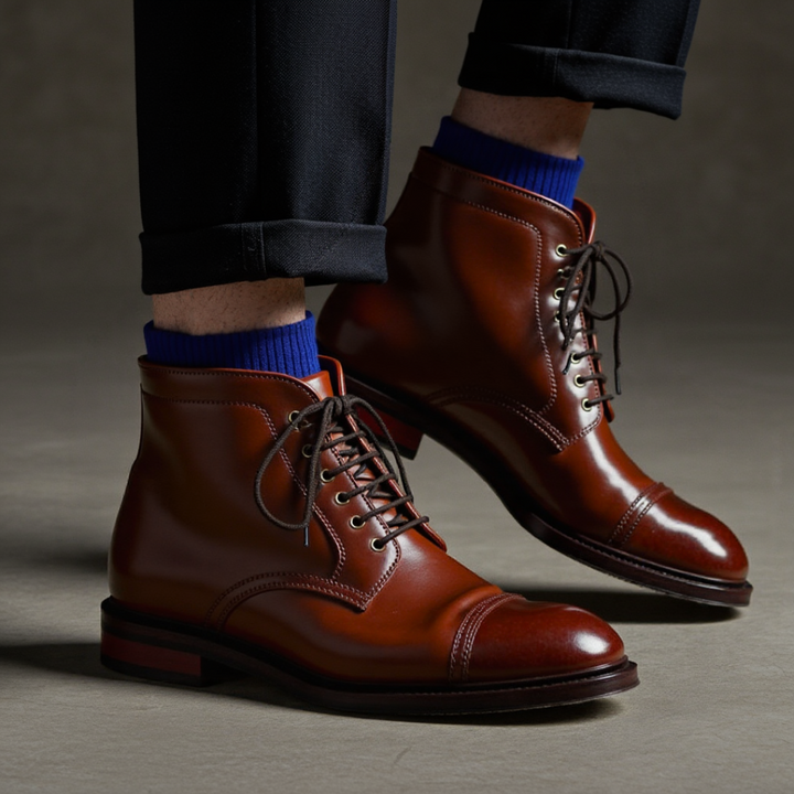 Baggott – Stilvoller Leder Stiefel