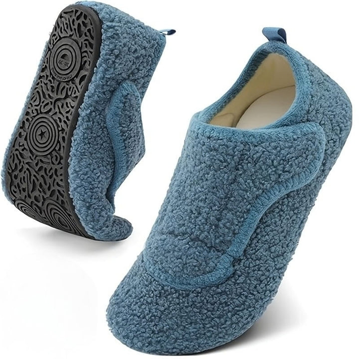 Shehara - Leichter Breiter Slipper Mit Gummisohle