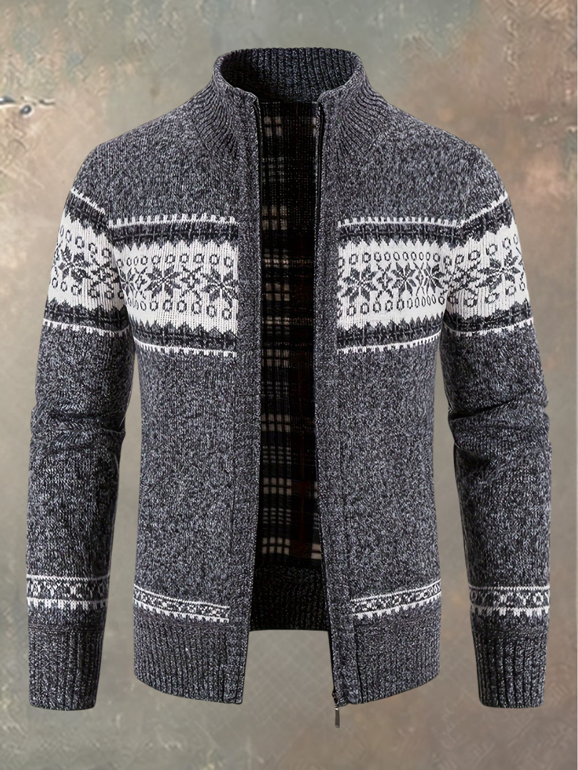 Gerran – Bequeme Strickjacke Mit Reißverschluss