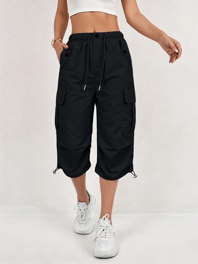 Nanna - Bequeme Dreiviertel Cargohose