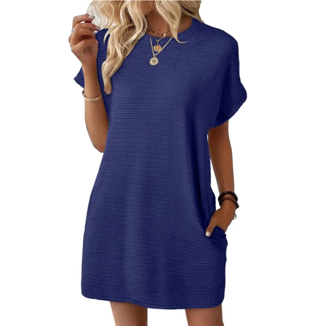 Elviaa – Elegantes Minikleid Mit Tasche