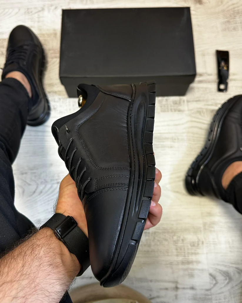 Steffen – Schnürschuhe Aus Leder