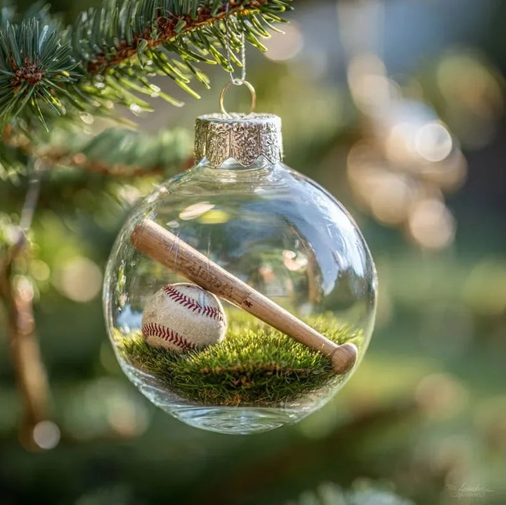 MerryBall – Sportliche Weihnachtskugel Aus Glas