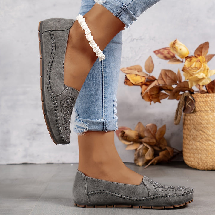 Lyrissa – Bequeme Genähte Schuhe