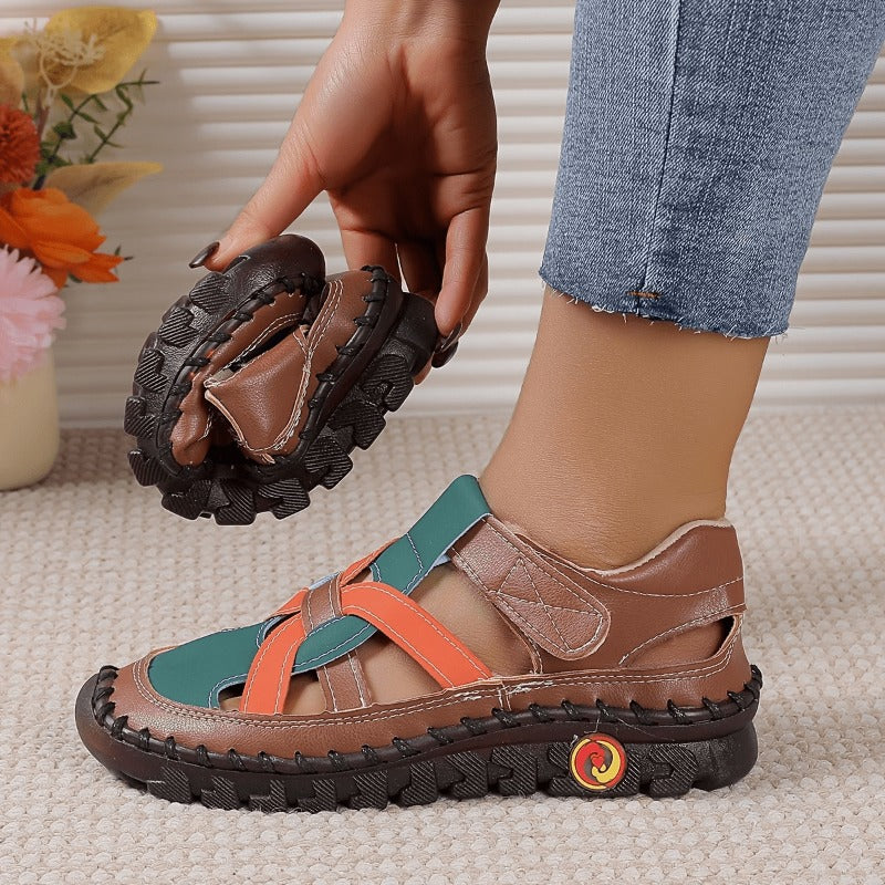 Shehna – Lässige Ledersandalen