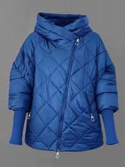 Stephenson – Jacke mit Kapuze Und Rauten Steppmuster