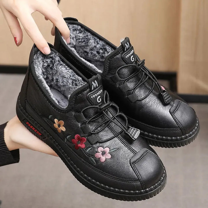Yolina – Schnürschuhe Aus Leder