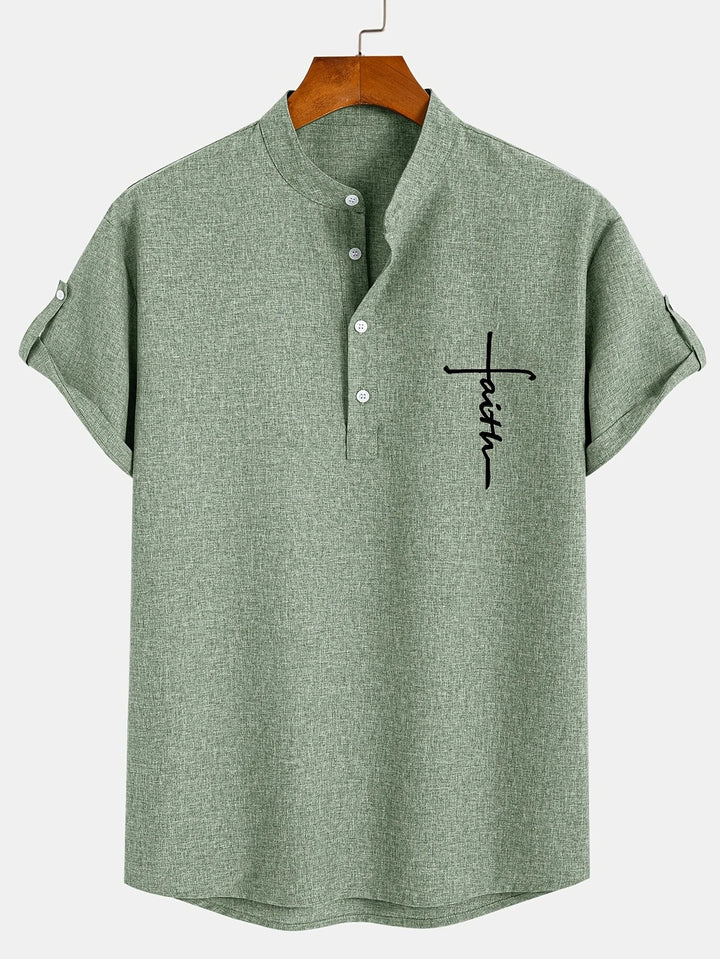 Samuelson - Elegantes Kurzarmhemd Mit Kragen