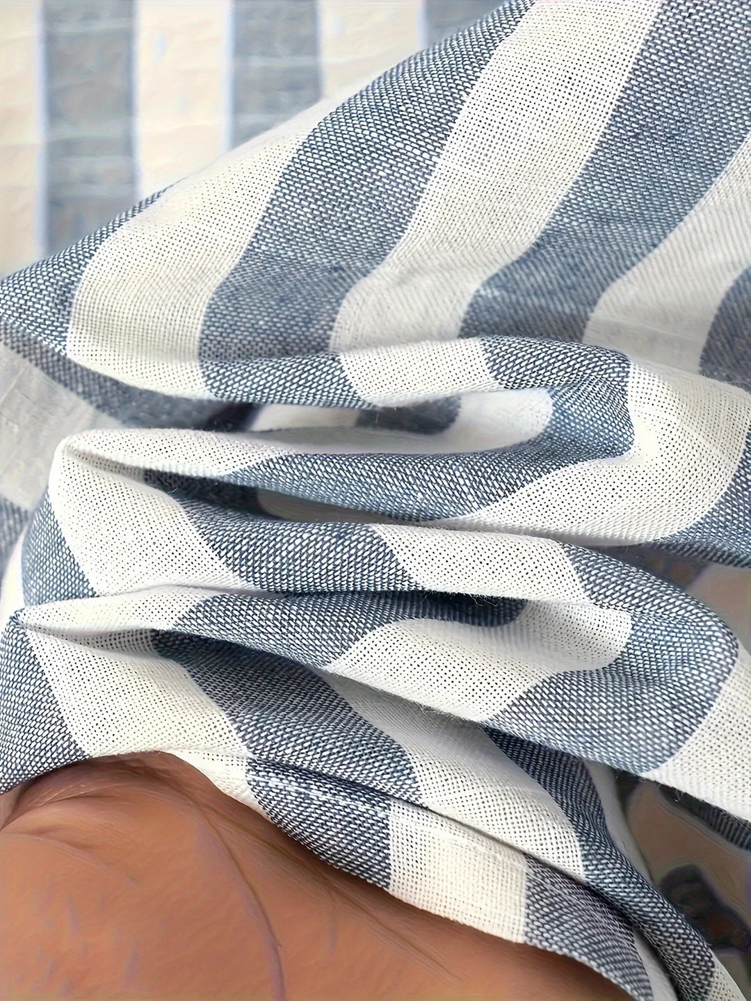 George – Stilvolles Langarm Streifen Hemd