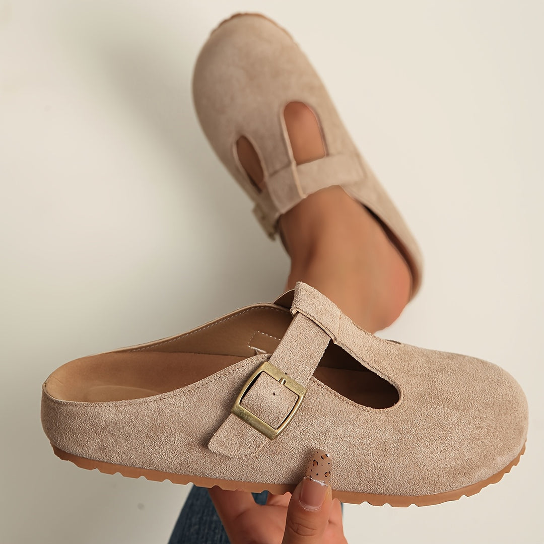 Helane – Bequeme Hausschuh Aus Wildleder