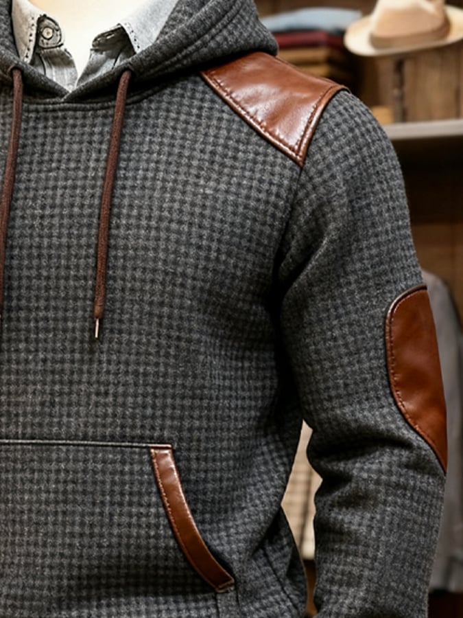 Southee – Langarm Hoodie Mit Waffelmuster