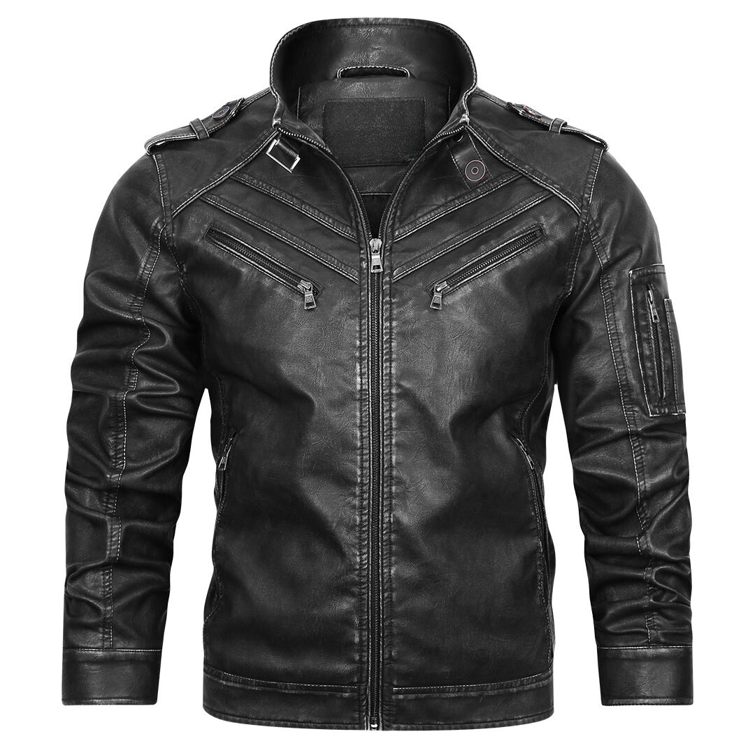 Franco - Klassische Lederjacke