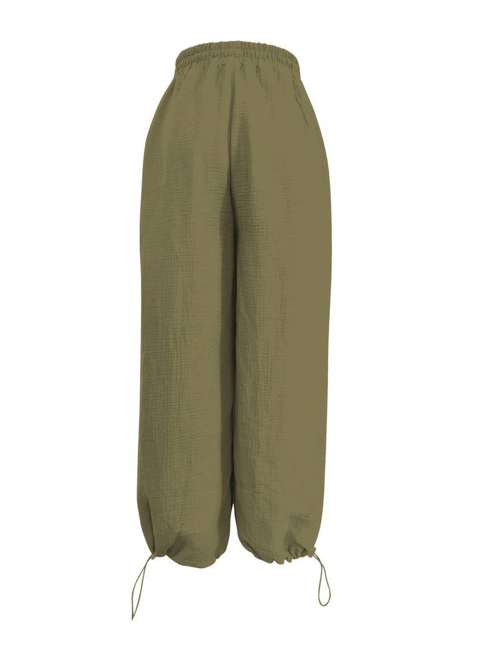 Marielle - Lässige Hose Mit Weitem Bein Und Knöchellanger Passform