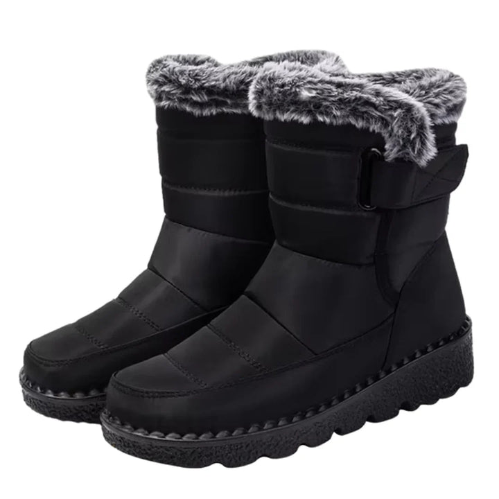 Kfirah – Schneegestiefeletten Mit Kunstfell