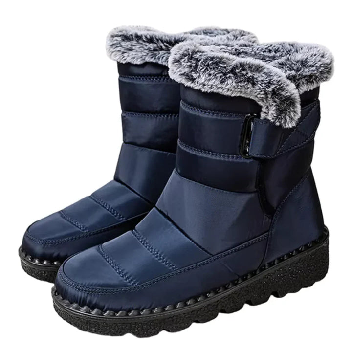 Kfirah – Schneegestiefeletten Mit Kunstfell