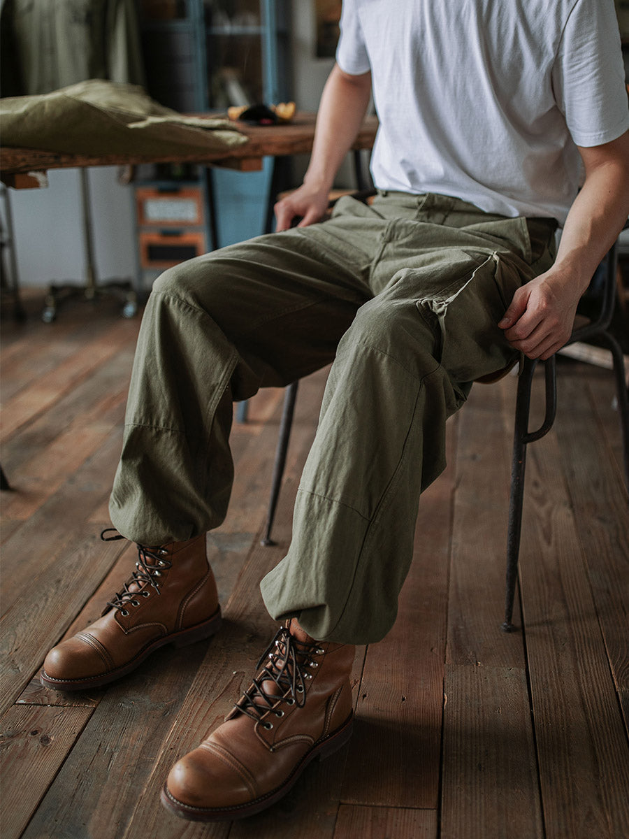 Ibrahim – Armee Hose M-47 Aus Fischgräten Twill