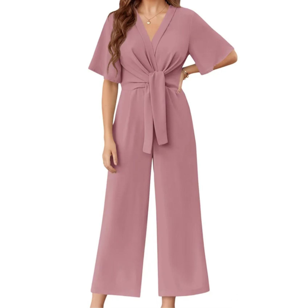 Gracie - Elegantes Sommer Kleid Mit Spitzenknoten
