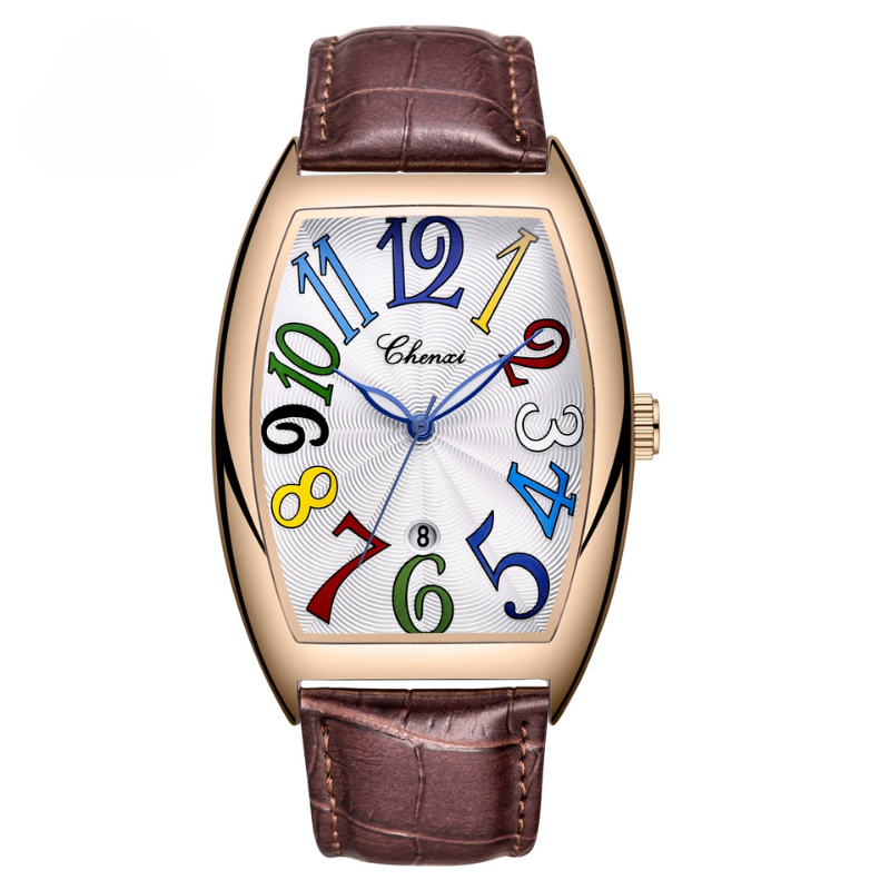 Simond – Stilvolle Uhr Mit Leder Armband