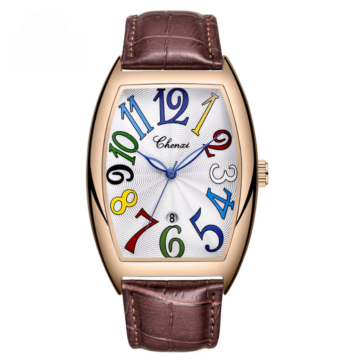 Simond – Stilvolle Uhr Mit Leder Armband