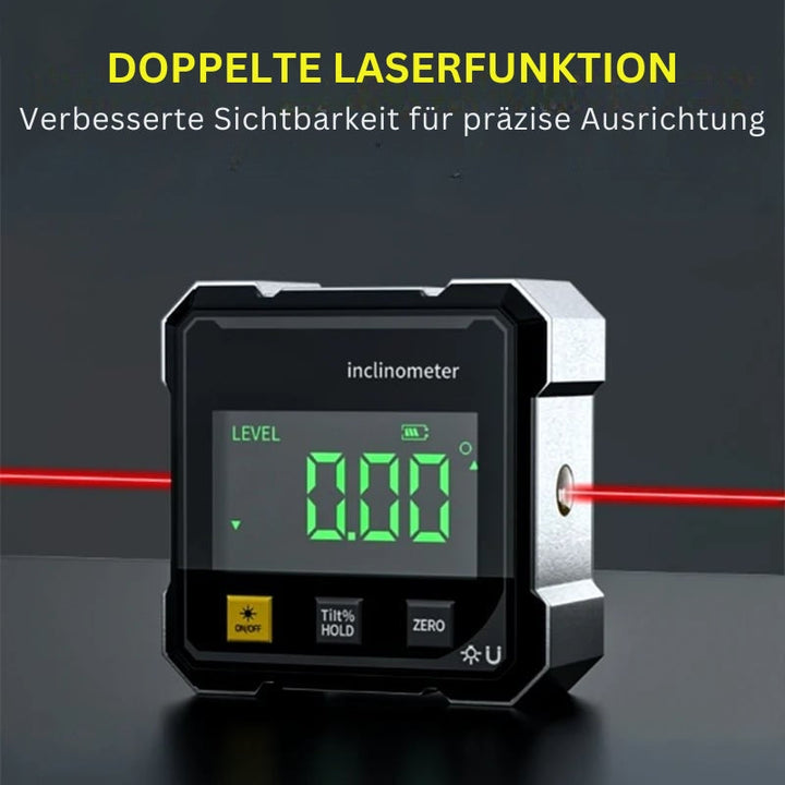 MagPro - 4-Seitiger Magnetischer Digitaler Winkelmesser Mit Laser