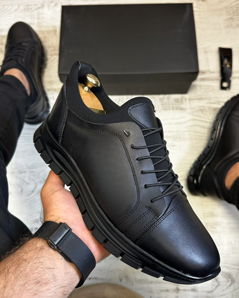 Steffen – Schnürschuhe Aus Leder