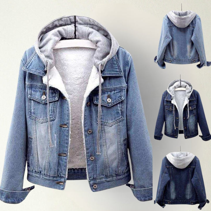 Callina – Langärmeliger Kapuzenpullover Mit Taschen