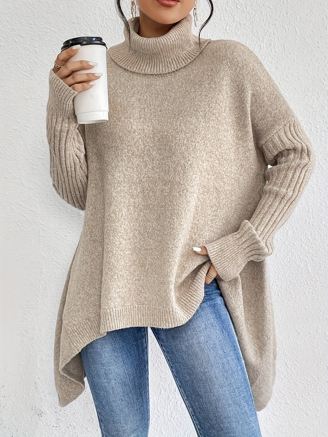Tahlia – Matthias – Lässiges Kapuzen-T-Hemd Mit Asymmetrischem Saum