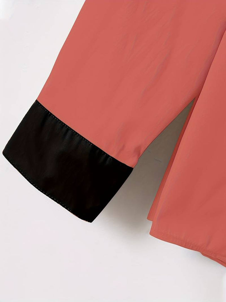 Shoval - Elegantes Langarm Hemd Mit Knopfleiste