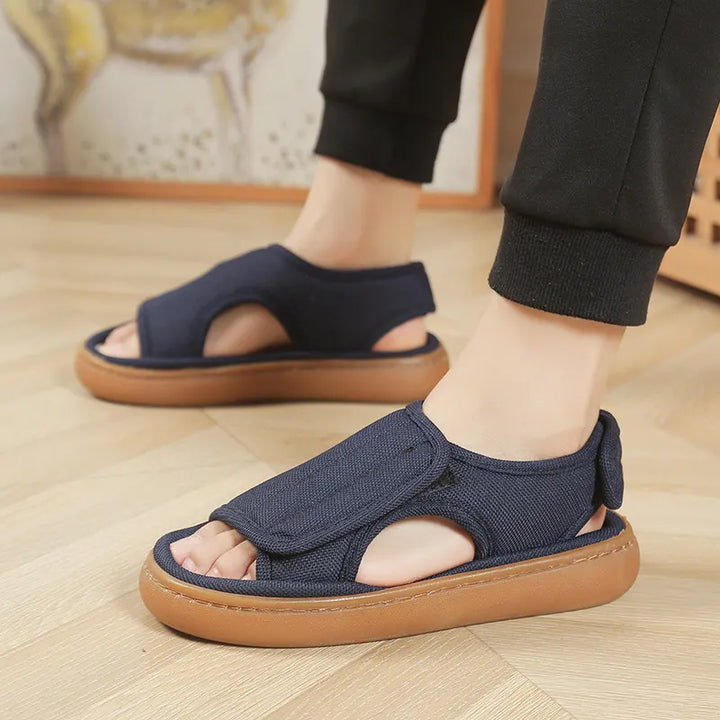 Karena – Verstellbare Rutschfeste Sandalen Mit Klettverschluss