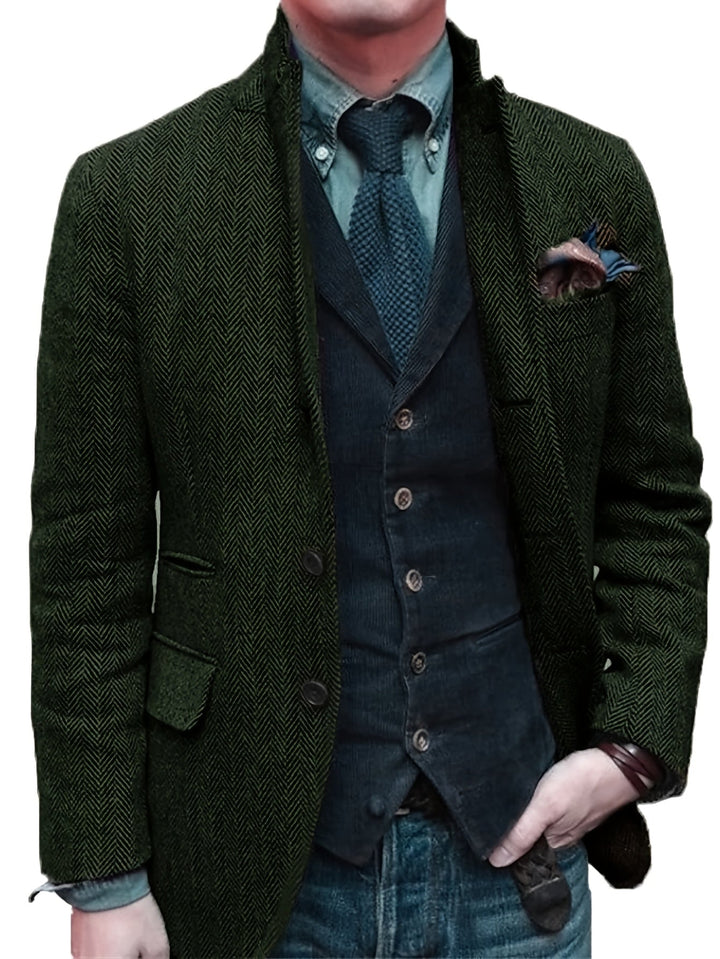 Dvian – Elegante Jacke Mit Knöpfen